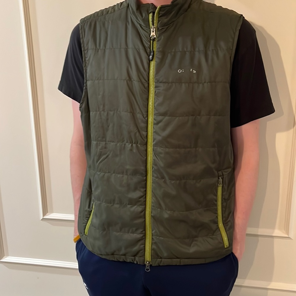 Dark Green Polyester Orvis Vest